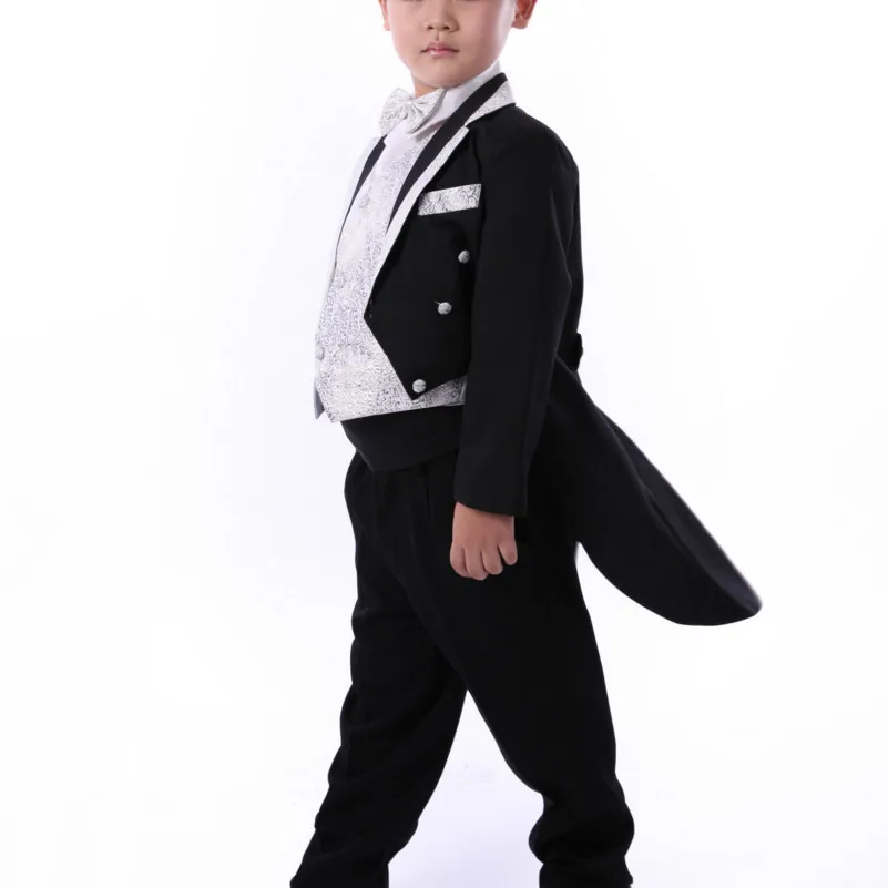 Коллекция 2018 года детская одежда 5 шт. строгие костюмы для мальчиков Детский