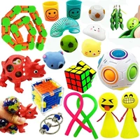 new funny combination extrusive solving fidget toy hot selling various styles vent toy combination suit set stress relief toy