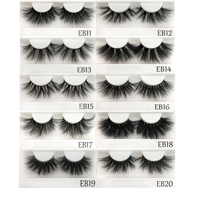 Ресницы 3D из натуральной норки 25 мм без жестокости|Накладные ресницы| |