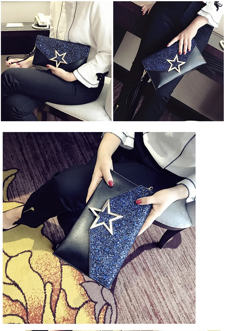 Fashion Women Clutch Wallet High Quality Phone Purse Female Chain Handbag Casual Shoulder Crossbody bag Lady Banquet Evening bag