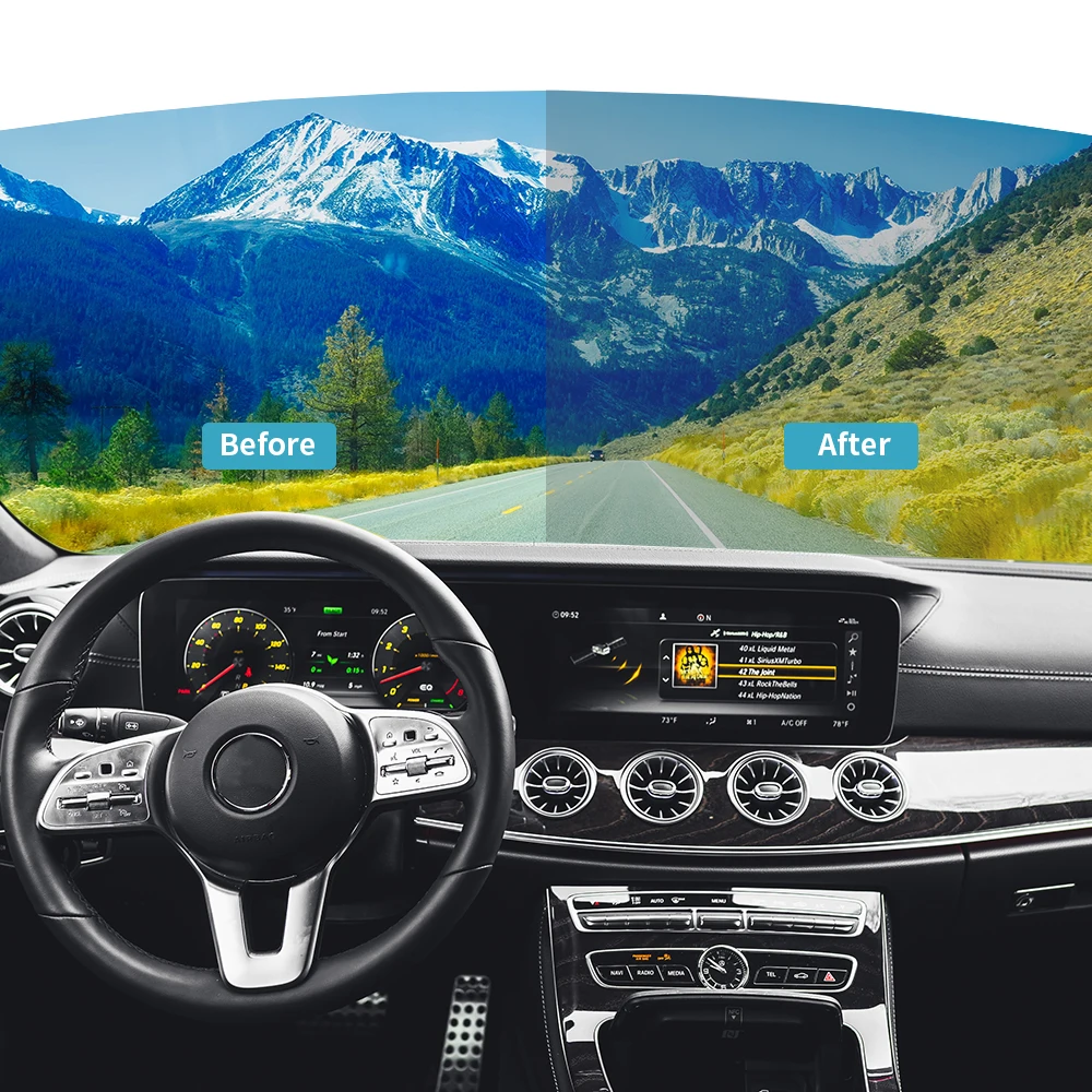 

0.6 x 30M Car Window Tint Film 100% UV Insulation 36% VLT Skin Care 2mil 10 Years Warranty