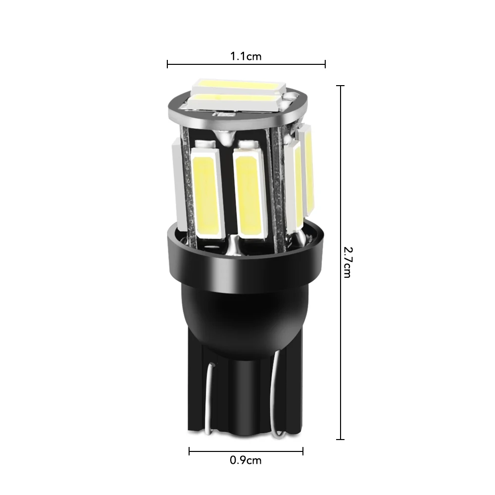 4 шт. светодиодные внутренние лампы T10 LED W5W 194 168 для renault arkana duster logan 2 kaptur sandero laguna