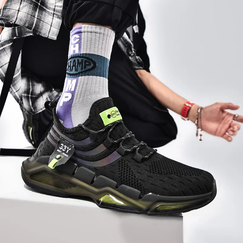 

Men'sNewBreathableMeshCasualSportsShoesOutdoorWalkingShoesFitnessRunningShoesLightCasualShoes