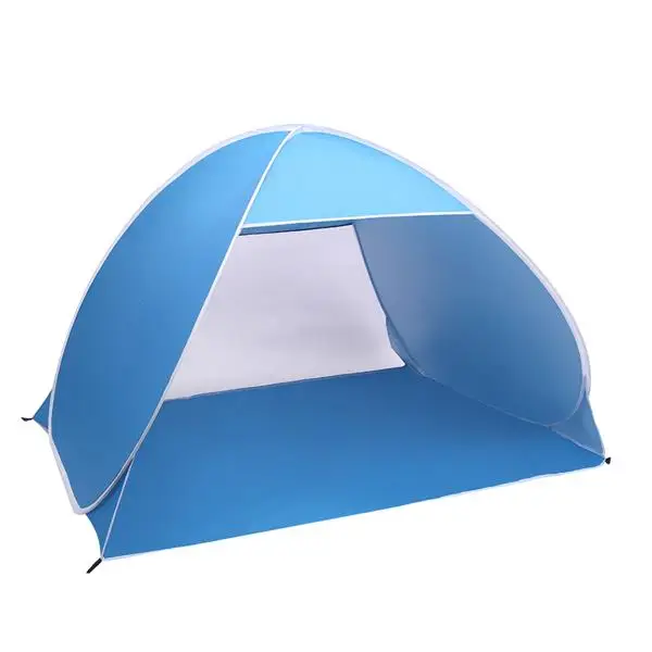 

Портативный 2-3 местная палатка Пляжная палатка Pop Up Навес для защиты от солнца тент большая автоматический Солнечный зонт 2-3 человек рыбалка...