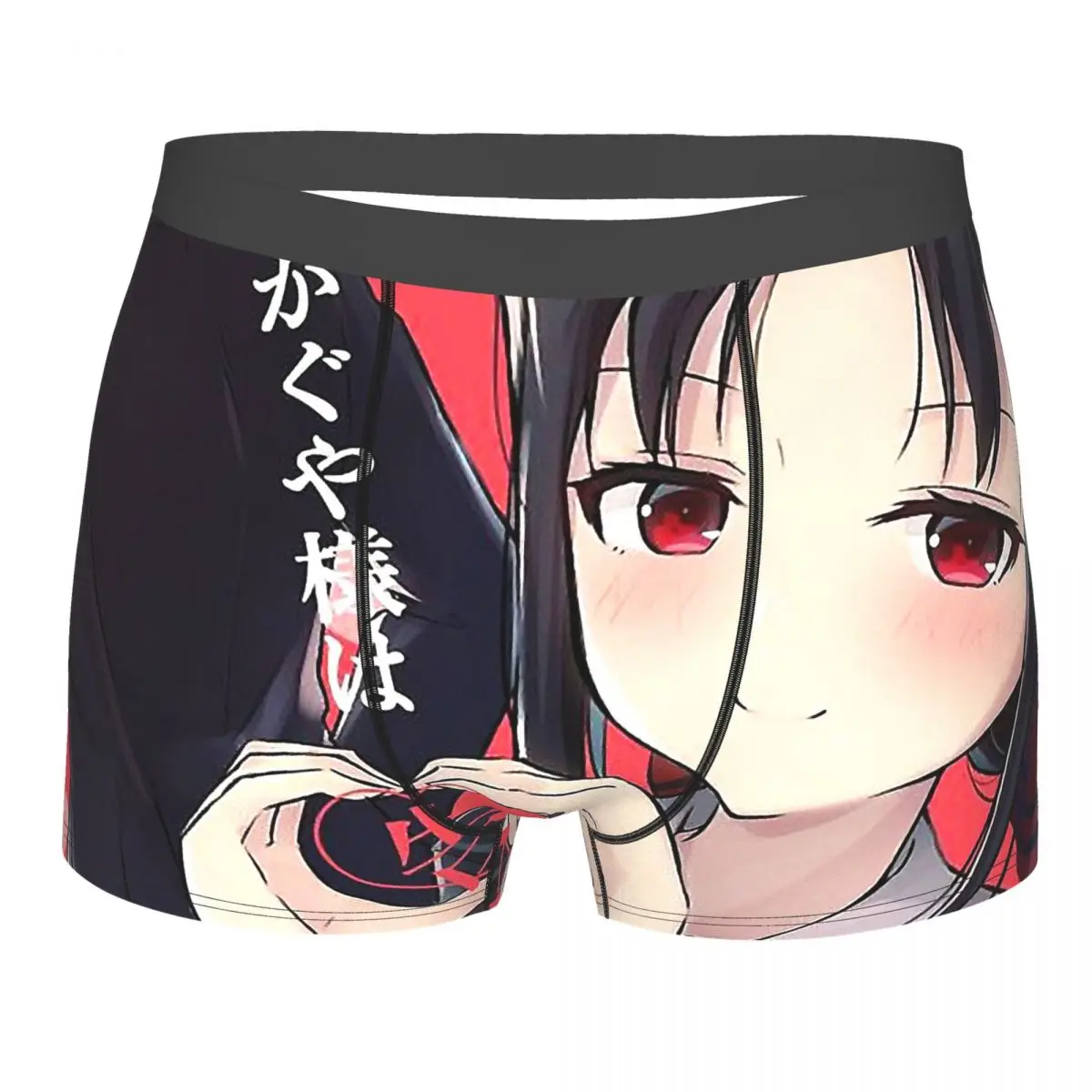 

Love Kaguya sama Love Is War Romantic Comedy Anime Series Underpants Cotton Panties Male Underwear Sexy Shorts Boxer Briefs