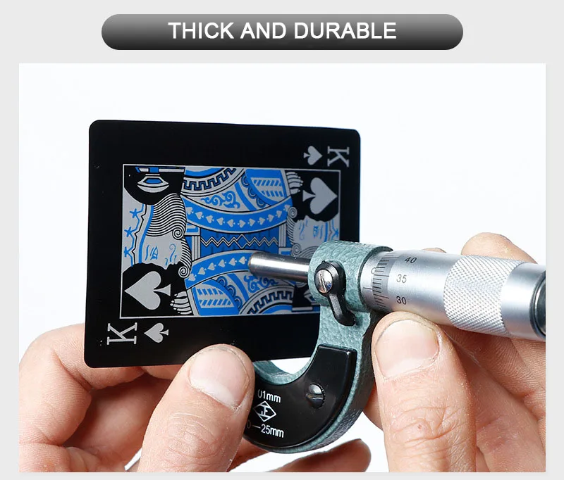 ПВХ креативные игральные карты карточная игра водонепроницаемая коллекция