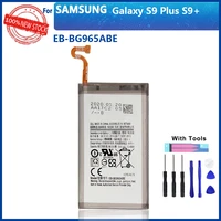 100 original 3500mah eb bg965abe battery for samsung galaxy s9 plus g9650 s9 g965f phone battery with toolstracking number
