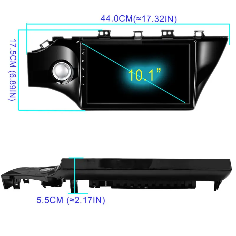 

Car Radio 2 Din GPS Navigation WiFi 1G+16G Touch Screen 10.1 Inch Mirrorlink Android 9.1 Bluetooth 4G For K/ia K2 2017 2018 2019