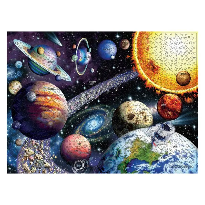 

1000 Pieces Decompression Jigsaw Puzzles Paper Assembling Landscape for Adults