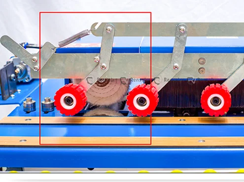 

New product woodworking manual mini portable pvc edge banding machine