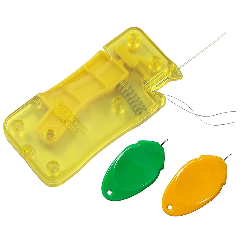 

1 + 2 шт. автоматический нарезчик игл, пластиковая проволока, вставка для стежки, инструмент для рукоделия, вышивка, аксессуары для ручного ши...