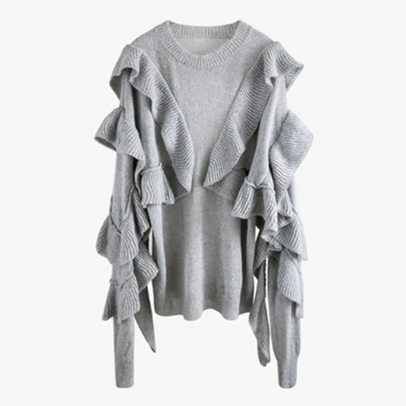 Высокое качество новая мода 2019 дизайнерский свитер для подиума Женский вязаный с