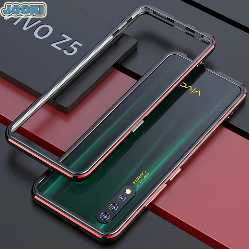 Роскошный металлический чехол бампер Vivo Z5 для V17 Neo твердая алюминиевая рама 3D