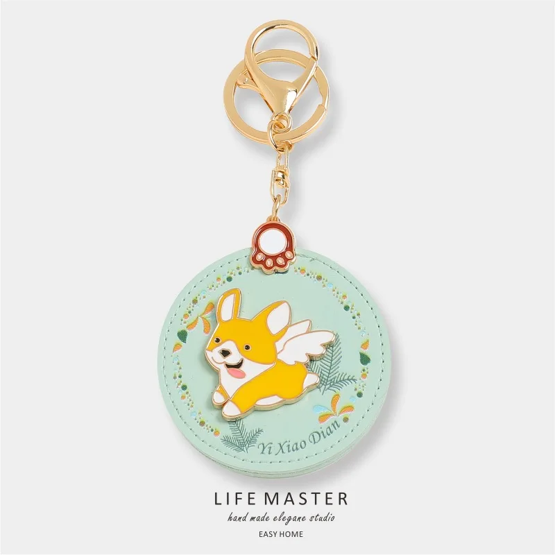 

New Flip Cute dog Keychain Fashion Pendant Doll Flip Keychains birthday present Lovely birthday present