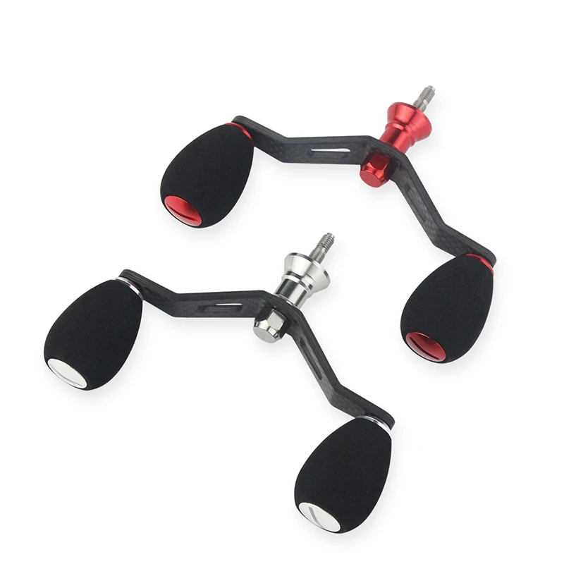 EKfan ручки из ЭВА и ручка Углеродного Волокна Ручка рыболовной катушки подходит