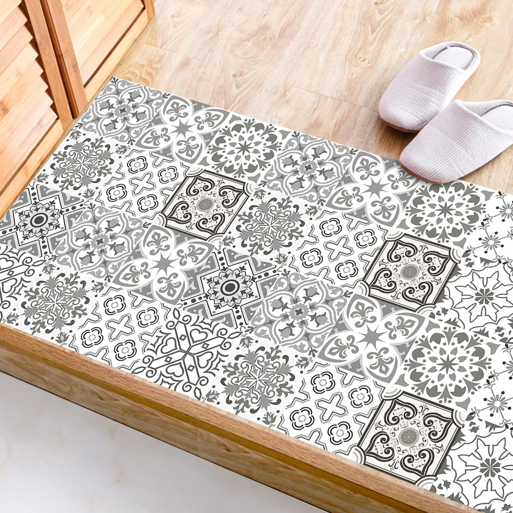 10 шт. серых ретро обои Papel De Pared наклейки для плитки переводные кухни ванной