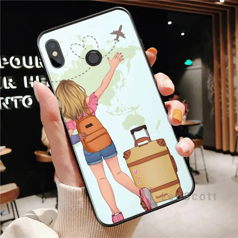 

Girls Bff Best Friends Forever Phone Case For Xiaomi Redmi Note 4 4x 5 6 7 8 pro S2 PLUS 6A PRO