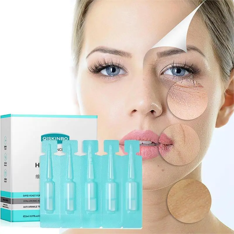 

2mlX15 Oil-Control Serum Moisturizing Vitamin A Hyaluronic Acid Face Serum Whitening Skin Care Face Serum Make Up Tool