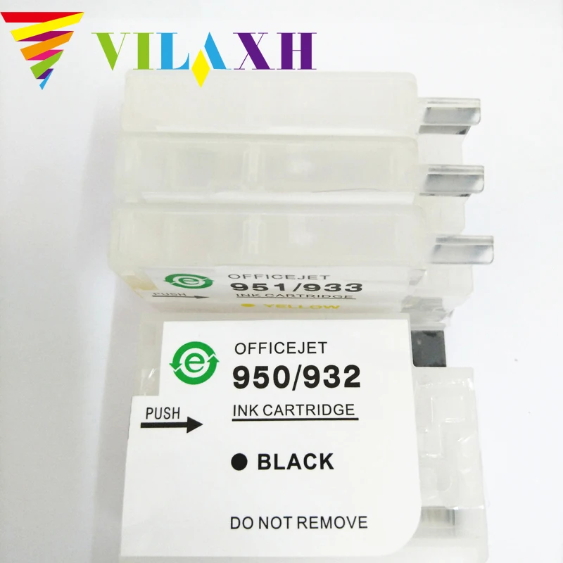 Картридж Vilaxh 932 933 многоразовый картридж для принтера hp 932xl 933xl Officejet 6100 6600 6700 7110