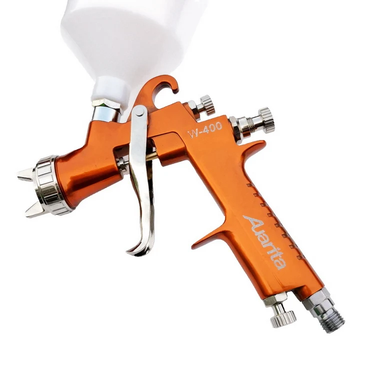 Auarita W-400 пистолет-распылитель высокого качества LVMP пневматический пистолет-распылитель гравитационная подача Нержавеющая сталь 600 мл чашка 1,5 мм