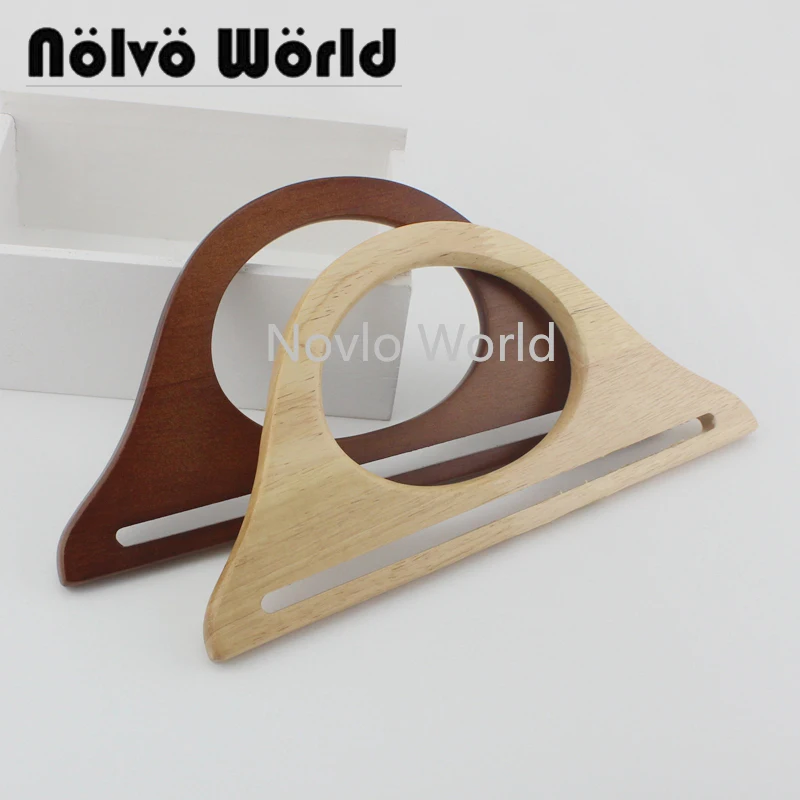 2 10 20 шт. деревянные ручки для вязаных сумок цвета 25x11 8 см дюймов|Детали и