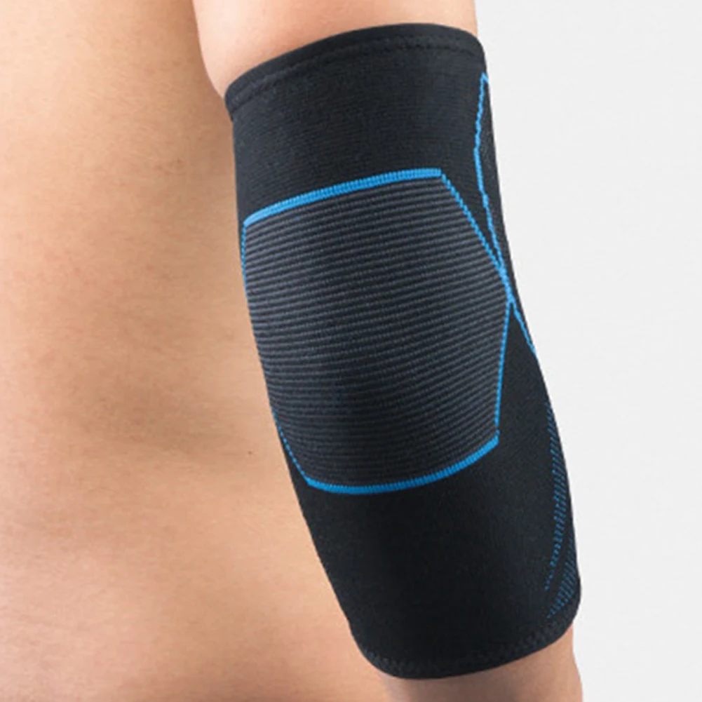 

1pc Breathable Arm Protector Basketball Workout Resilience Sports Elbow Pads Compression Elastic Anti Slip Warm Guard Sleeve