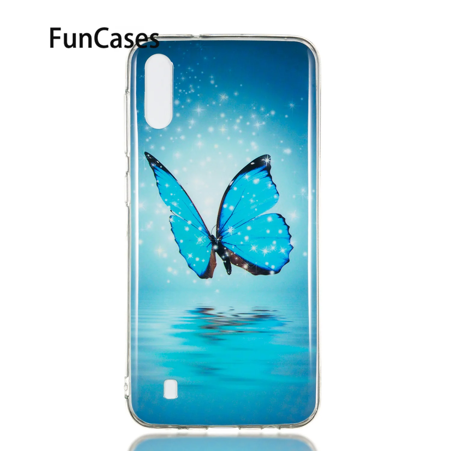 Чехол на заднюю панель для funda samsung M10 Единорог Мягкий силиконовый чехол Galaxy telefon M20