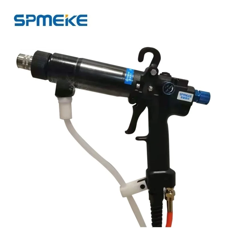 Пистолет-распылитель жидкой электростатической краски SPMEKE высоковольтный