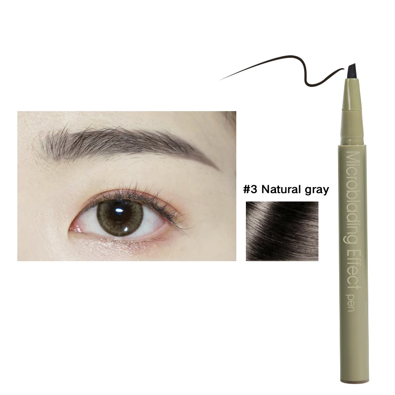 

Blades Shape Long Lasting Waterproof Eyebrow Pencil Quick Dried Eyebrow Pen BFC996
