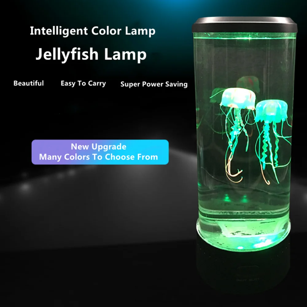 Lámpara Led de medusas de fantasía, iluminación para lámparas de noche, luces para decoración de