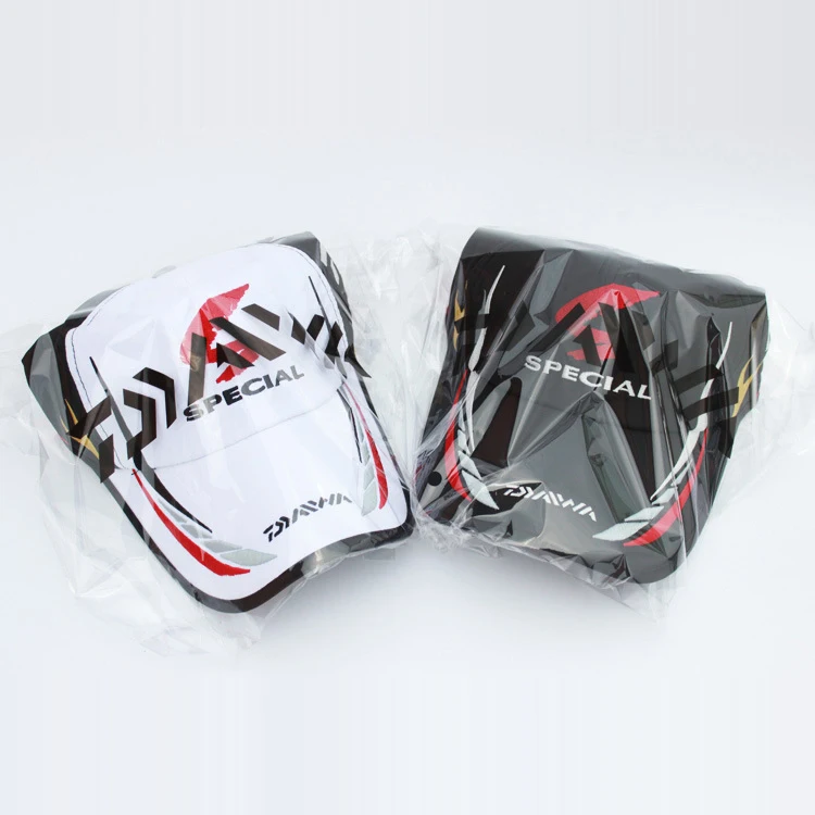 Бейсболка Daiwa Мужская регулируемая дышащая с логотипом шляпы для рыбалки | Спорт