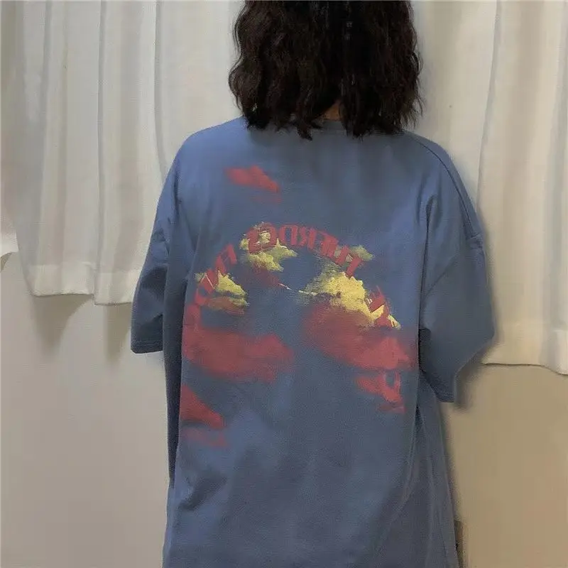 

New T-shirt Women's 2021 Summer Japanese Retro T-shirt Pure Cotton Women's O-neck Short Sleeve Girl's Sweet Fashion Top