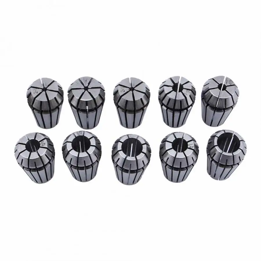 10PCS/Set 1-10mm ER16 Spring Collet Set For CNC Milling lathe Tool Engraving Machine 1mm/2mm/3mm/4mm/5mm/6mm/7mm/8mm/9mm/10mm |