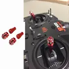 1 пара M3M4 3D 2-слойная рукоятка рокер головка противоскользящая для Futaba X9D RC пульт дистанционного управления