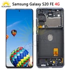 Оригинальный ЖК-дисплей 6,5 ''для Samsung Galaxy S20 FE 4G G780, сенсорный экран с цифровым преобразователем для Samsung S20 Lite LCD SM-G780F G780FDSM