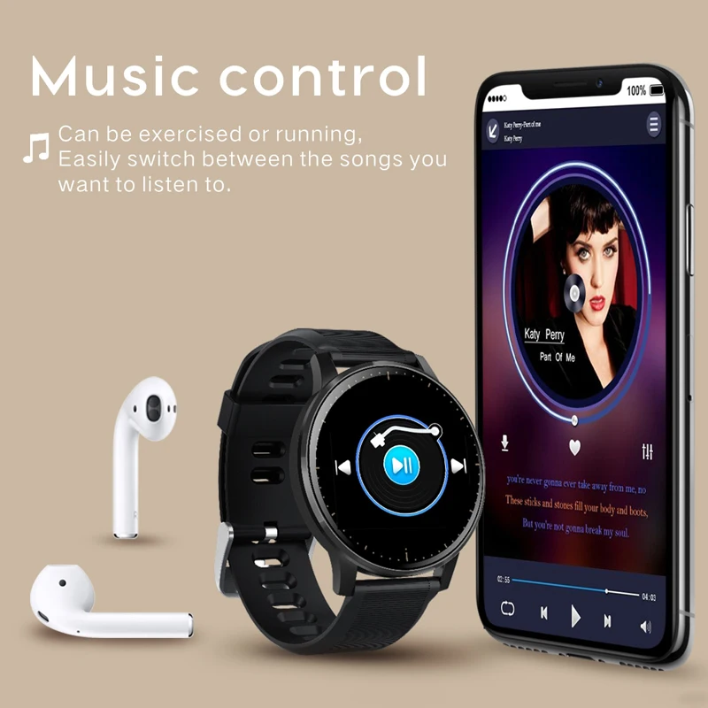 New Q20 Smart Watch Men Blood Pressure Heart Rate Monitor Clock Waterproof Bracelet Sport Fitness Trakcer Women Smartwatch | Электроника