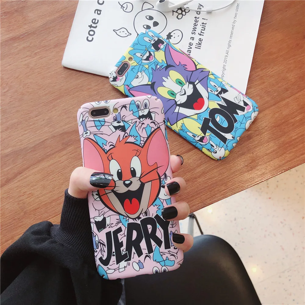 Fun Cartoon Jerry Phone Case For Huawei P30 Pro Lite Cover Cute Hard Plastic Funda P20 |