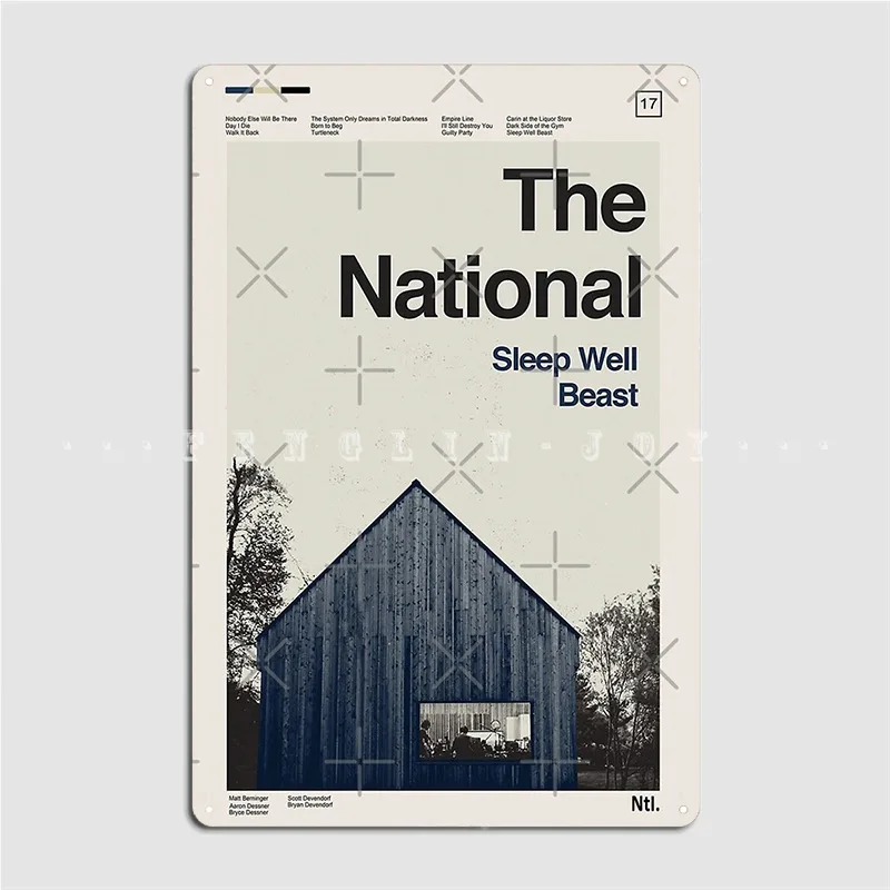 

Классические металлические плакаты со звездами со знаком сна