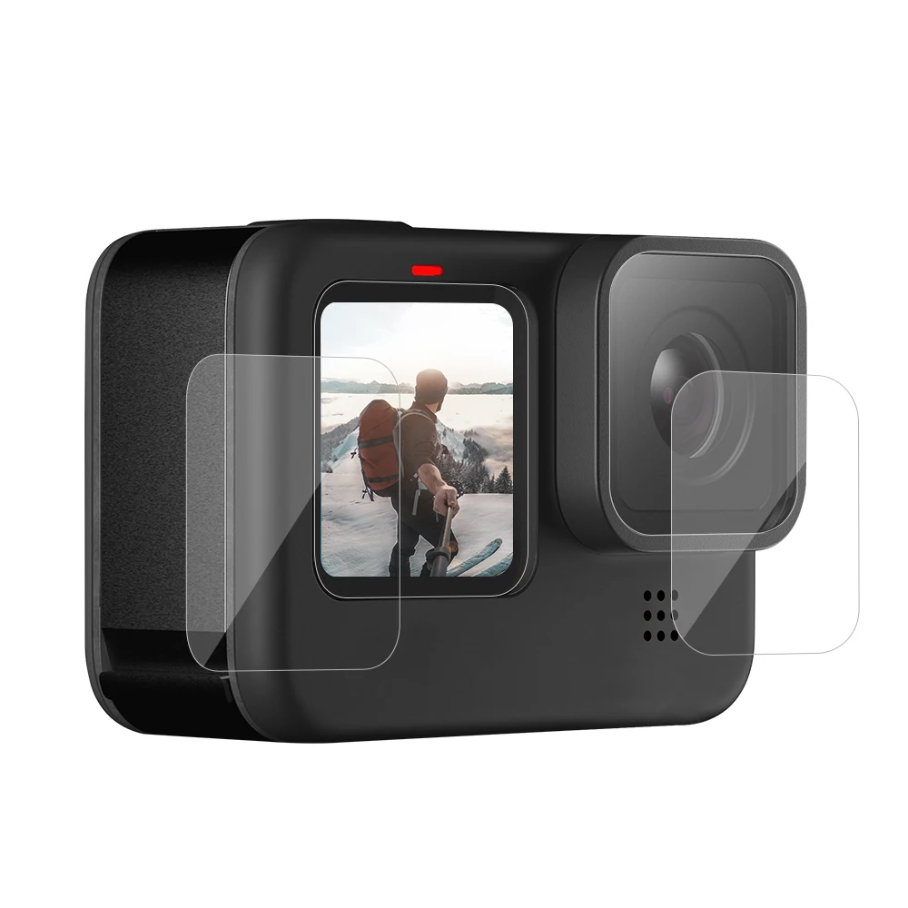 Защитная пленка из закаленного стекла для камеры Gopro Hero 9 | Электроника