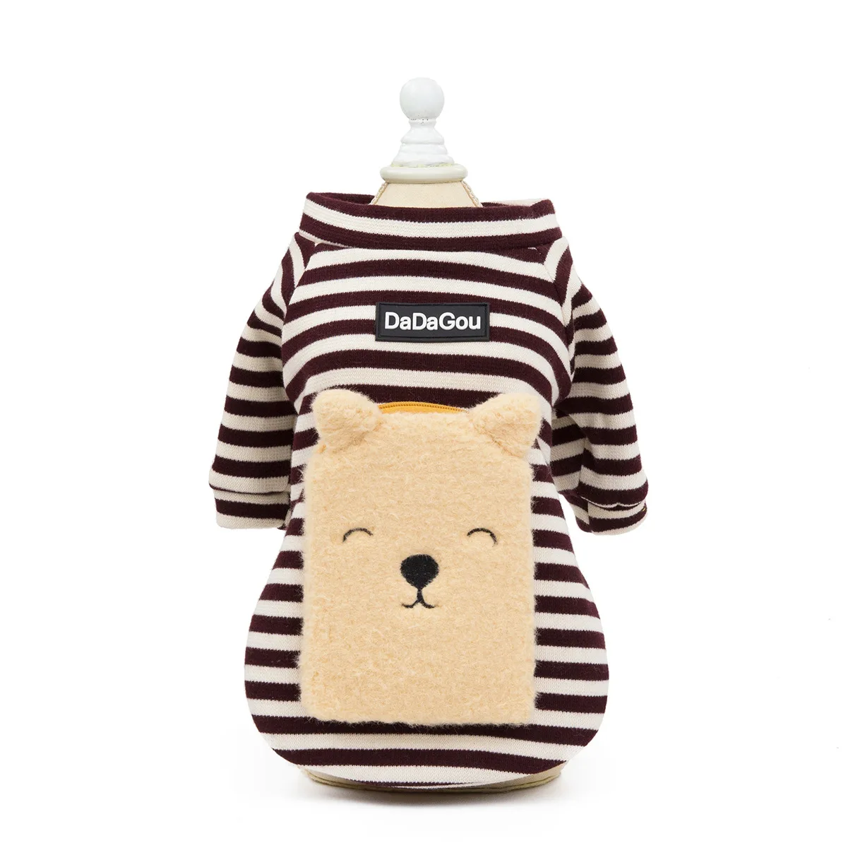 Осенне зимняя одежда для собак рюкзак свитер домашних животных маленького