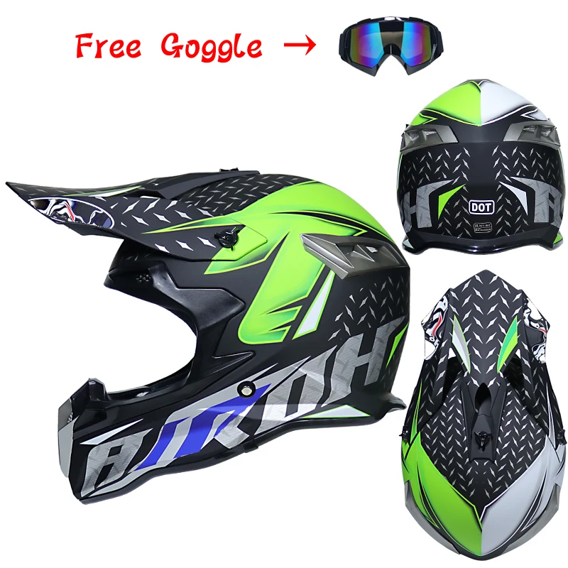 Шлем внедорожный для мотокросса защитный шлем езды на квадроцикле или
