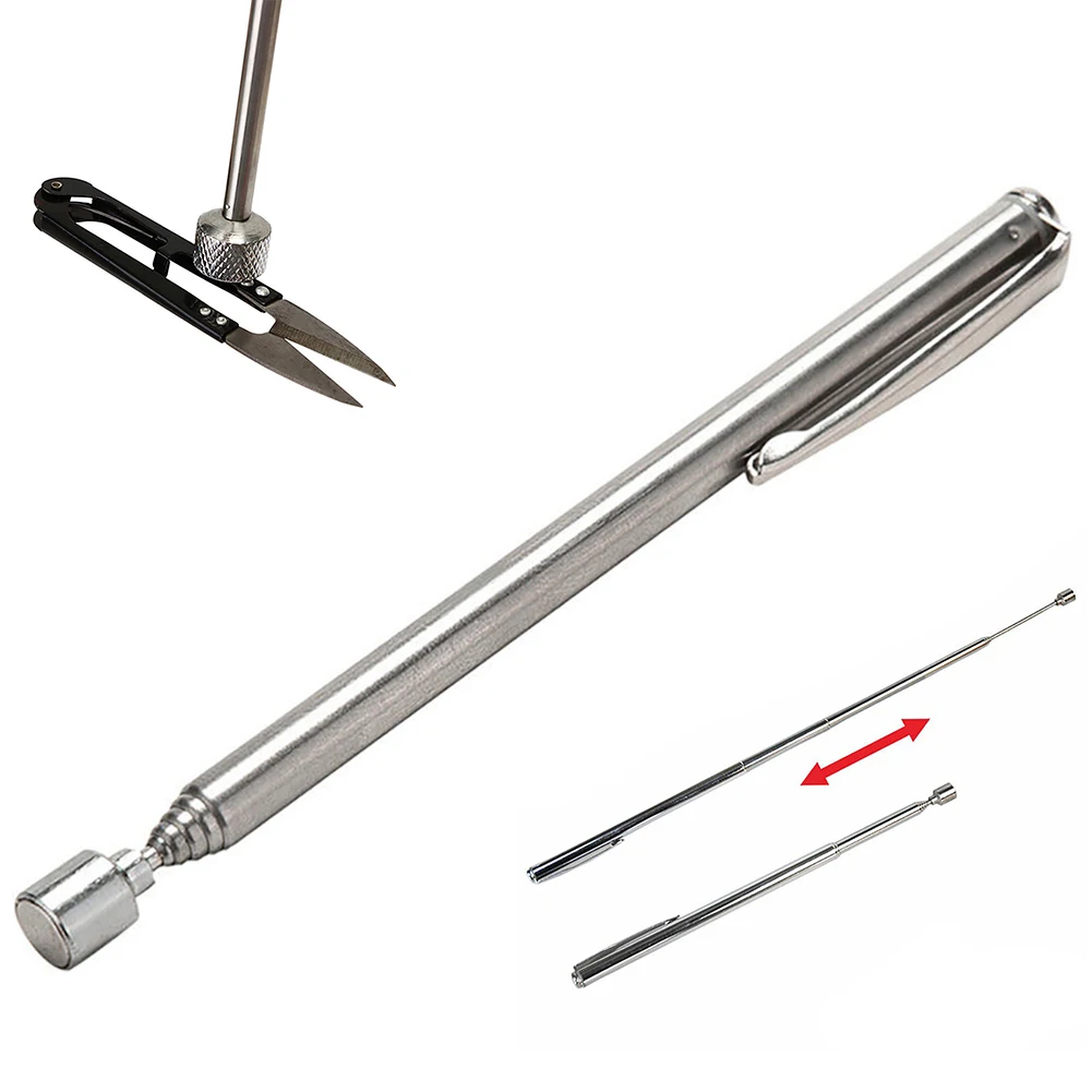 

12-49cm Metal Magnetic Telescoping Pick Up Tool Extendable Magnet Grabber Metal Parts Tool Screws Retriever Stick