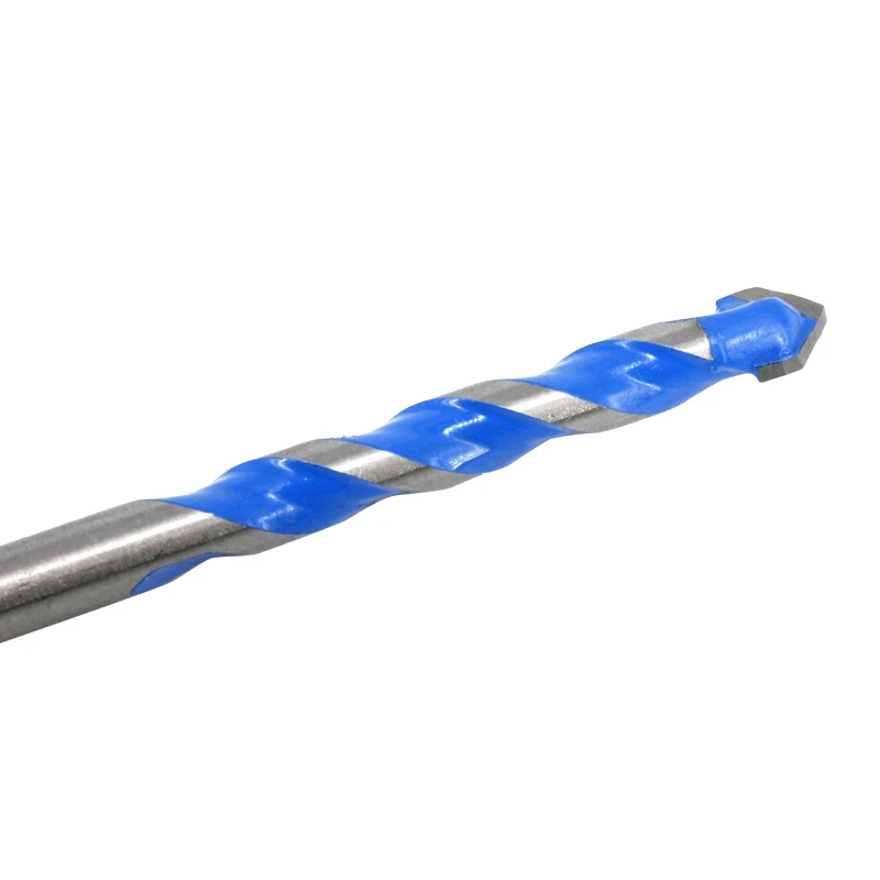 

8Pcs Multi-Functional Glass Drill Bit Triple-cornered Bits Ceramic Tile Concrete Brick Metal Stainless Steel Wood