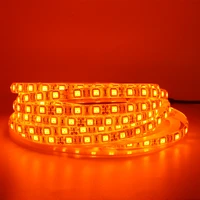 led strip light 600nm true orange smd 5050 3528 strip ribbon diode tape rope lights 12v 1m 2m 5m flexible strip string lamp