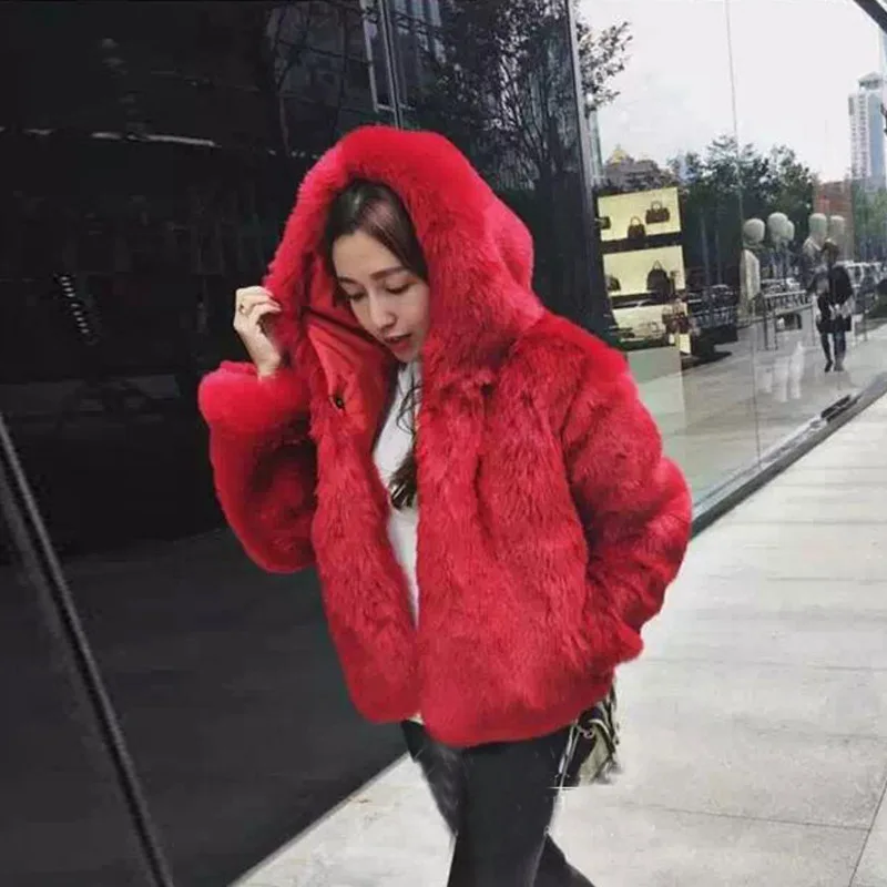 2019 сезонный костюм-платье тонкая шляпа Имитация лисьего меха трава короткое