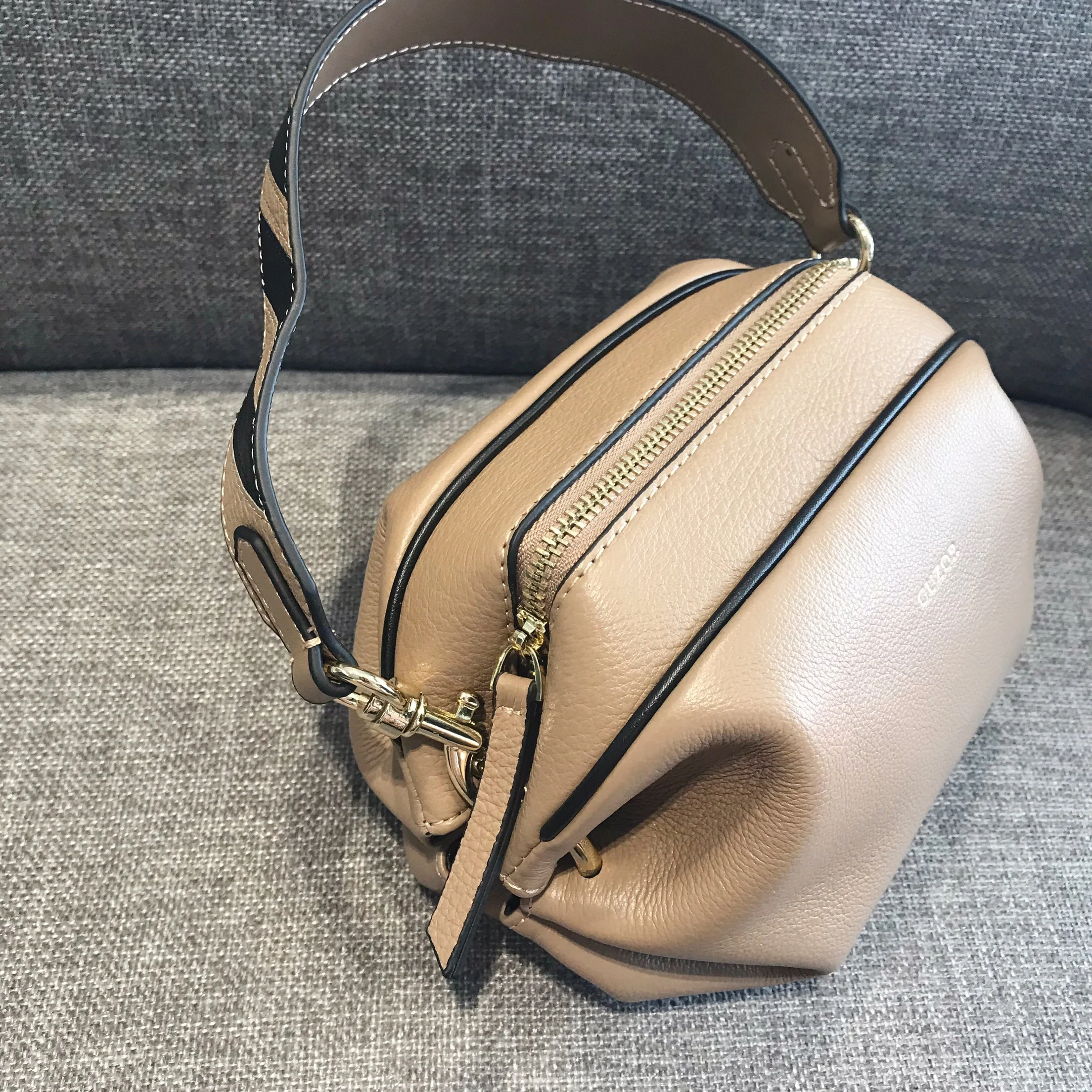 Kafunila натуральная кожа мини женская сумка Роскошные сумки женские Дизайнерские