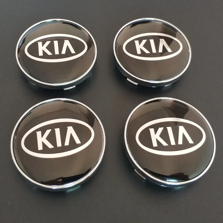 4 шт. 60 мм колпачок ступицы колеса s эмблема автомобиля логотип центра для KIA rio ceed