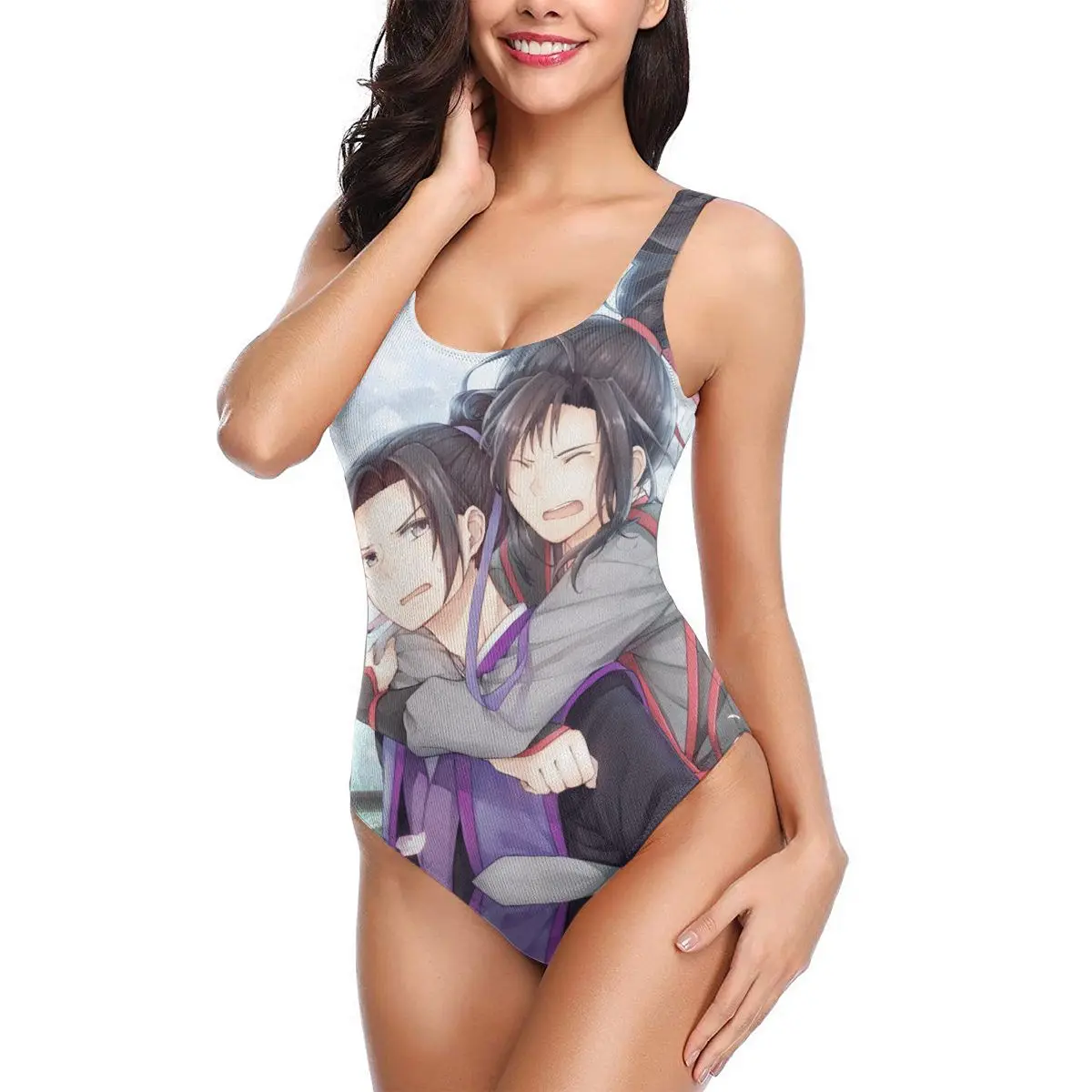 

Женский купальник дао Mo To Shi Untamed, слитный женский топ, 2021 Mxtx аниме пляжная одежда для женщин