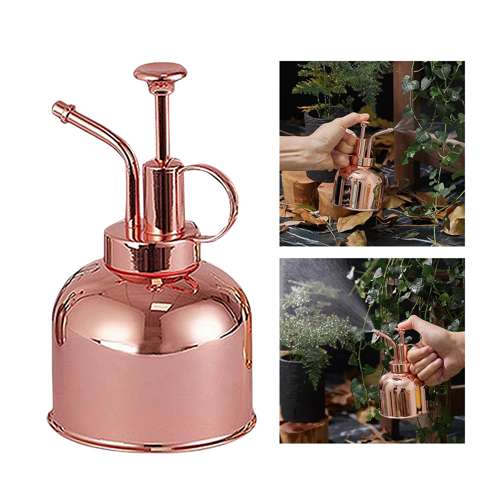 300ML Small Watering Can Plant Pot Spray Bottle Retro Style Gardening Tools for Water Plants Flowers | Дом и сад