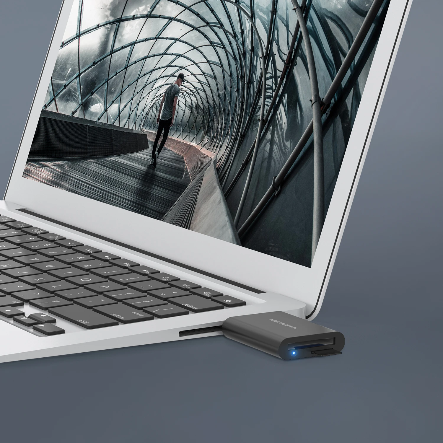 UHS II устройство для чтения карт с двумя слотами SD 4 0 высокоскоростной USB адаптер